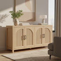 Middlebrook Modern 60-inch Reeded Sideboard with Arched Doors