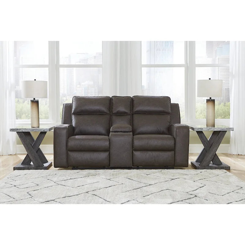 Causeuse inclinable avec console - 77L x 42P x 43H