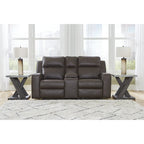 Causeuse inclinable avec console - 77L x 42P x 43H