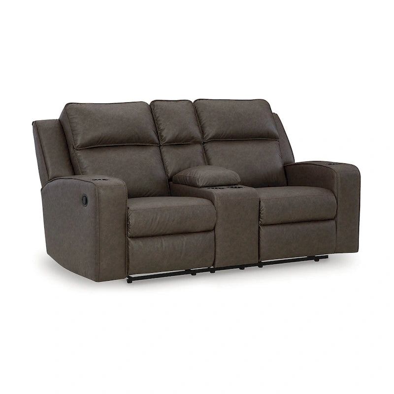 Causeuse inclinable avec console - 77L x 42P x 43H