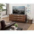 Origins by Alpine Trig TV Console for TV's up to 70, Mahogany