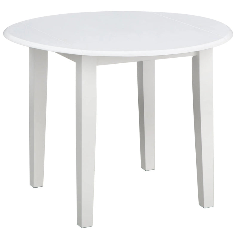 Table à manger abattante en bois massif