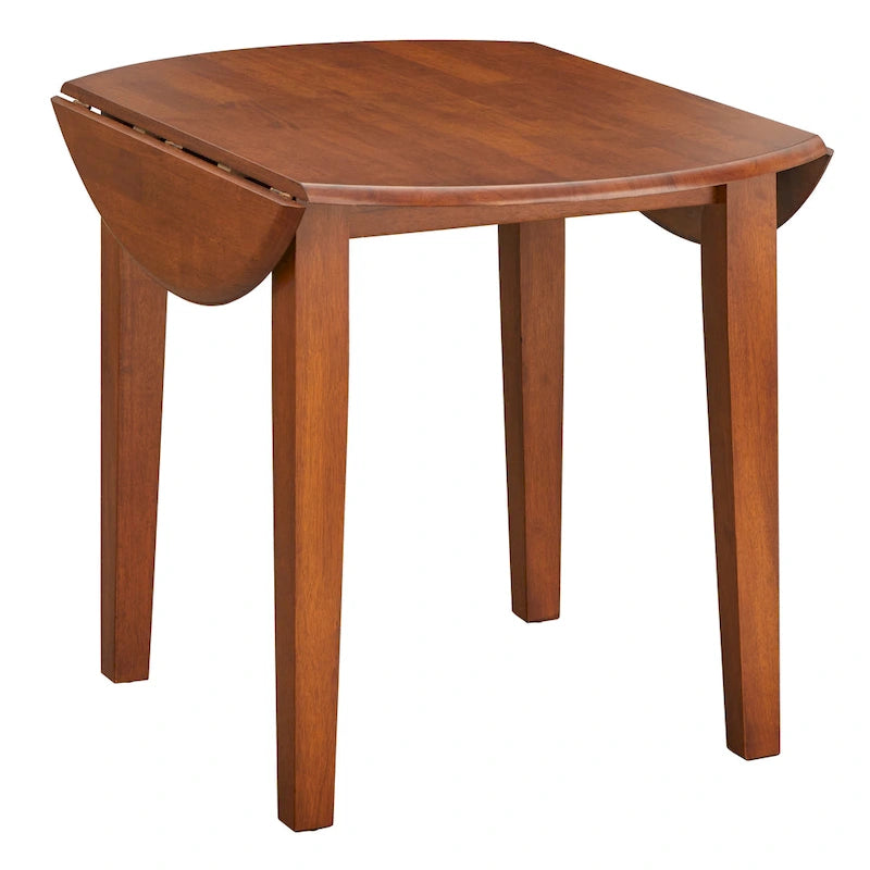 Table à manger abattante en bois massif