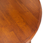 Table à manger abattante en bois massif