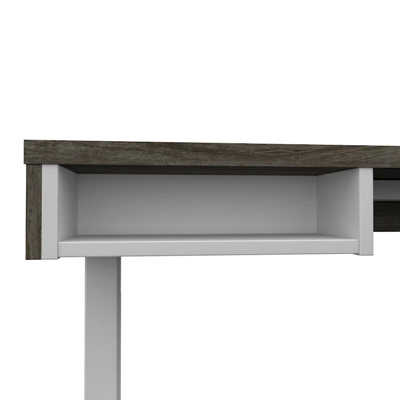 Bureau en L réglable en hauteur