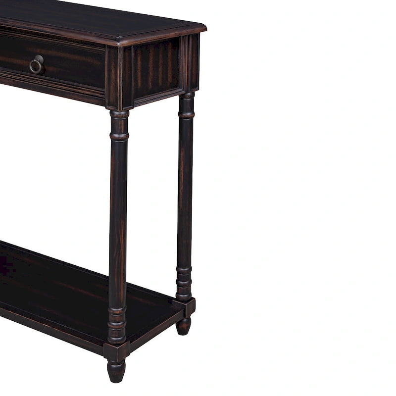 Table basse moderne avec tiroirs