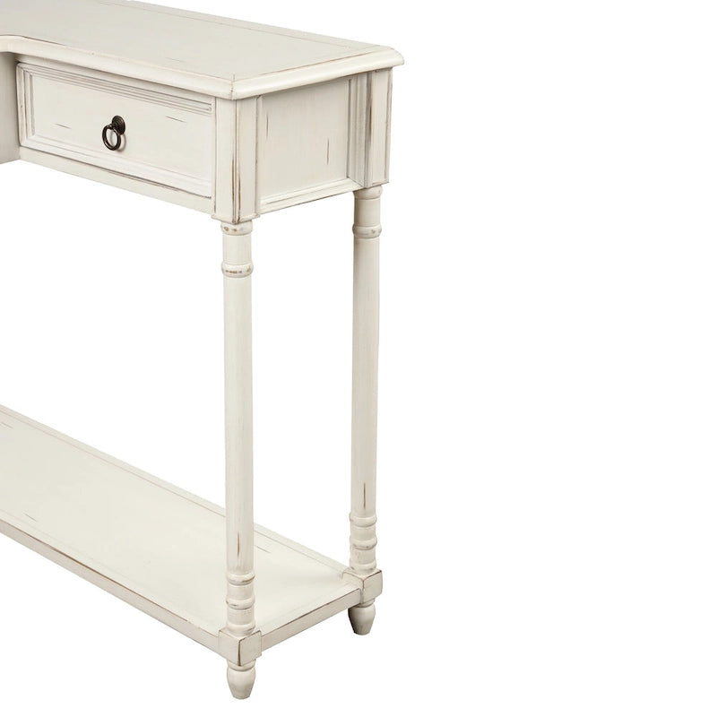 Table basse moderne avec tiroirs