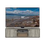 Meuble TV avec cheminée électrique pour téléviseurs jusqu'à 55 pouces