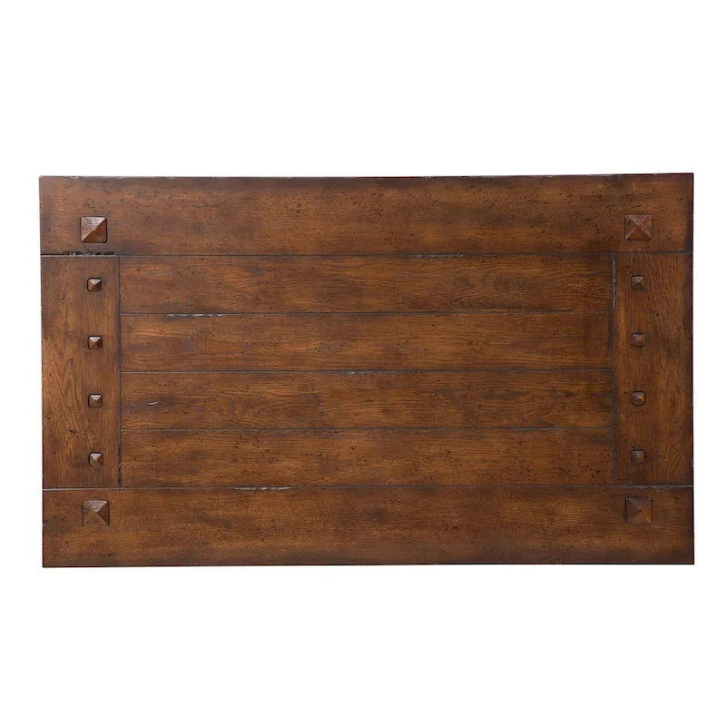 Table basse Kona Brown avec plateau épais en chêne