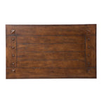 Table basse Kona Brown avec plateau épais en chêne