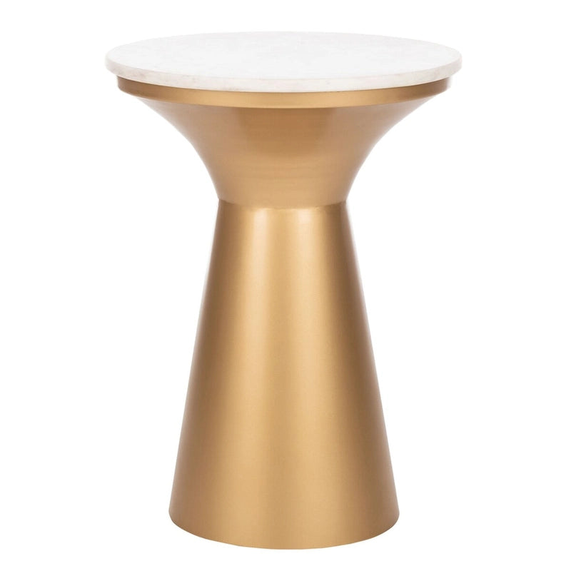 Table d'appoint à piédestal - 16L x 16P x 22H