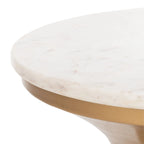 Table d'appoint à piédestal - 16L x 16P x 22H