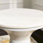 Table d'appoint à piédestal - 16L x 16P x 22H