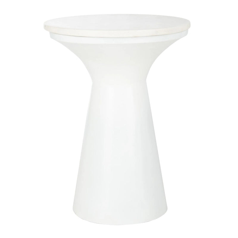 Table d'appoint à piédestal - 16L x 16P x 22H