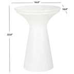 Table d'appoint à piédestal - 16L x 16P x 22H