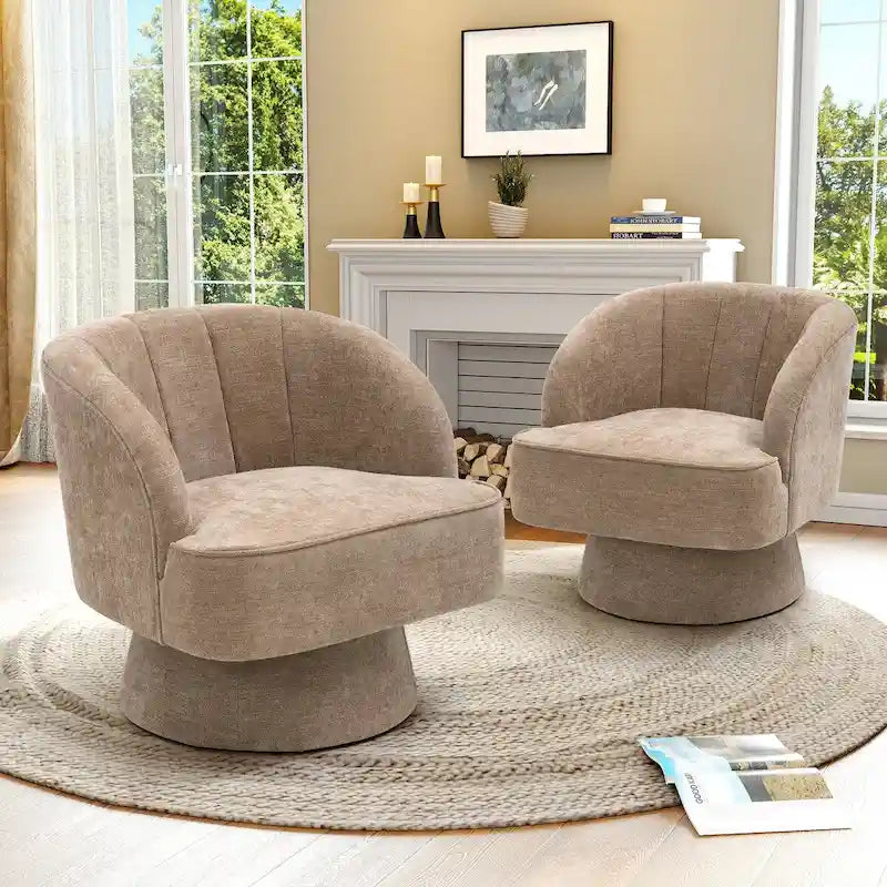 Fauteuil pivotant de salon ou de chambre