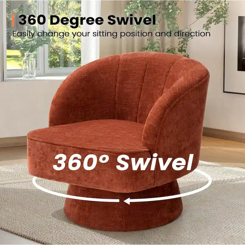 Fauteuil pivotant de salon ou de chambre