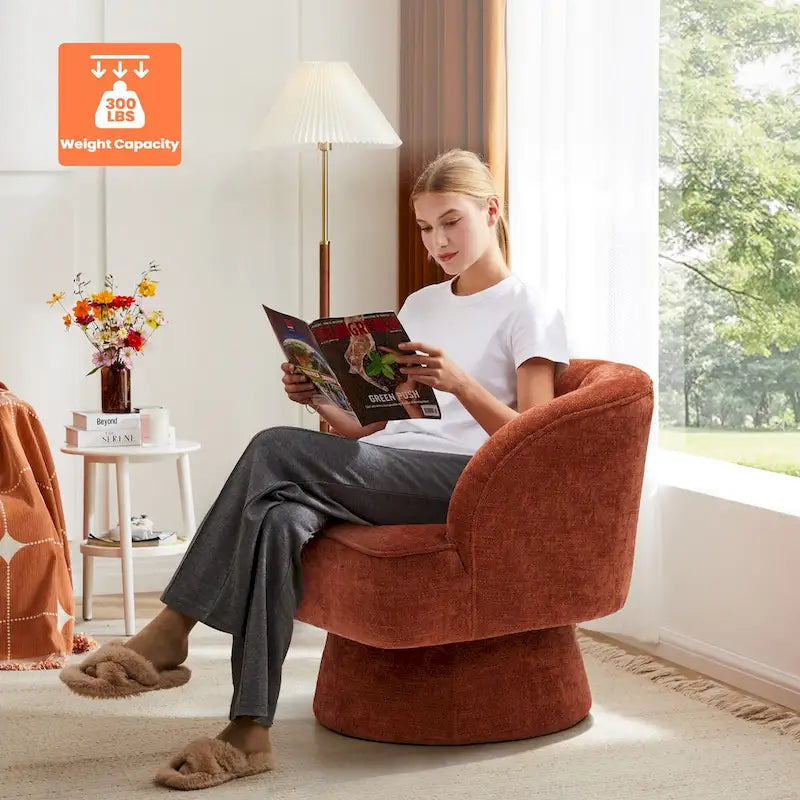 Fauteuil pivotant de salon ou de chambre