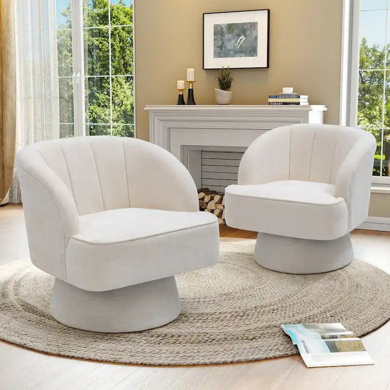 Fauteuil pivotant de salon ou de chambre