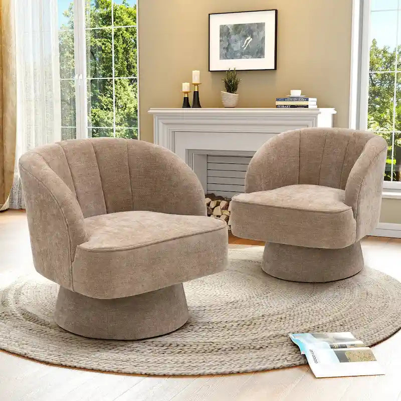 Fauteuil pivotant de salon ou de chambre