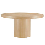 Table de salle à manger ronde de 60 pouces