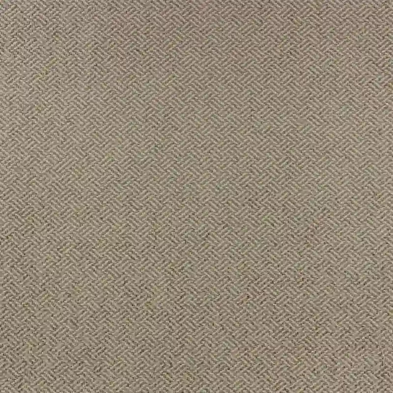 Causeuse de transition beige avec garniture cloutée