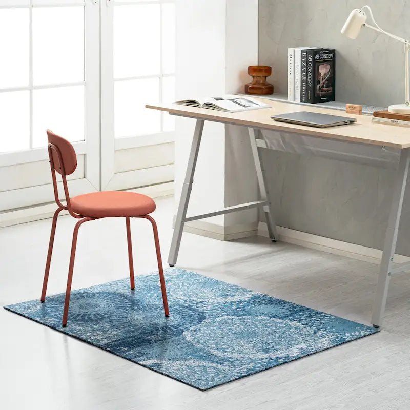 Tapis de chaise 36 x 48 avec surface en tissu – 1/4 po d'épaisseur