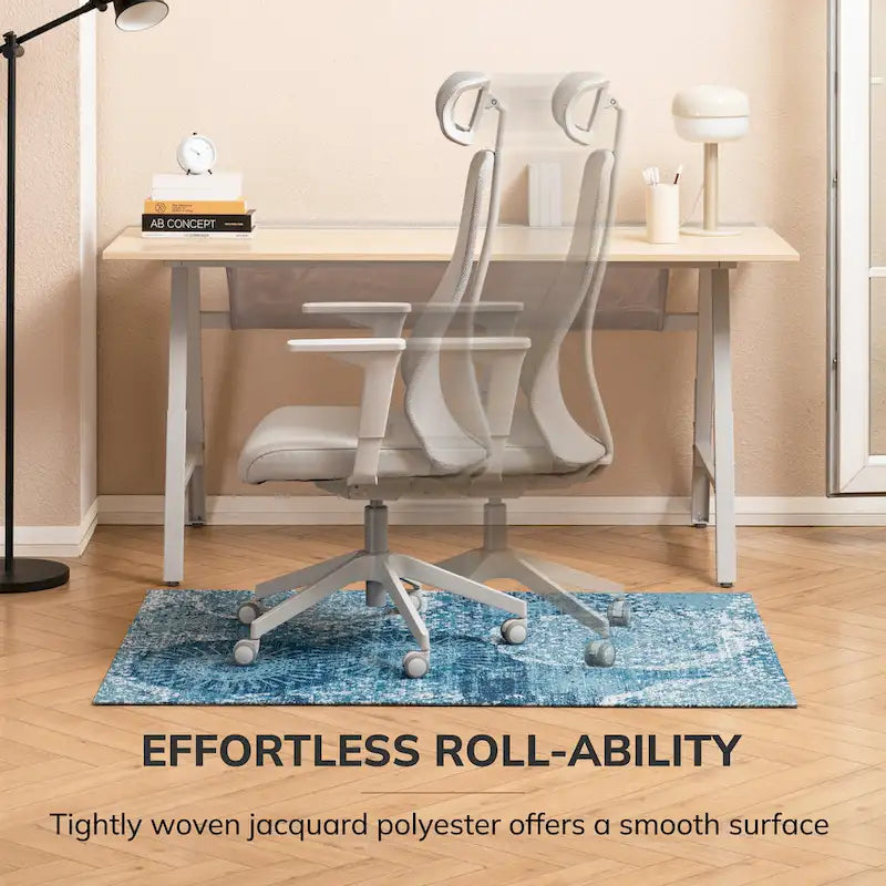 Tapis de chaise 36 x 48 avec surface en tissu – 1/4 po d'épaisseur