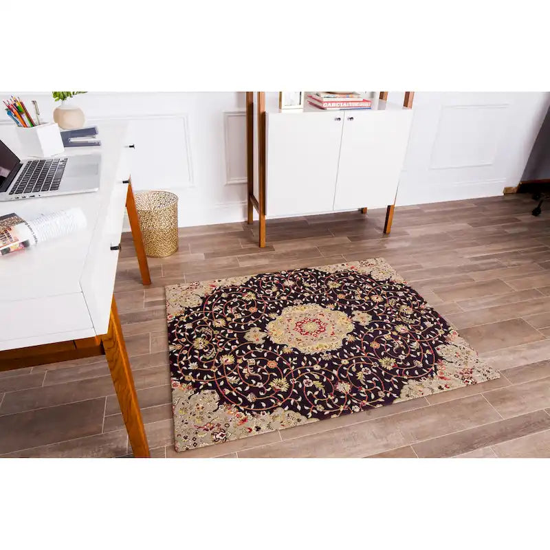 Tapis de chaise 36 x 48 avec surface en tissu – 1/4 po d'épaisseur