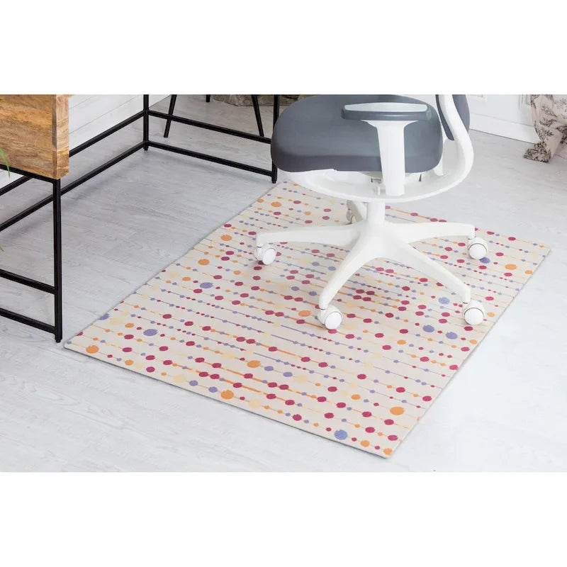 Tapis de chaise 36 x 48 avec surface en tissu – 1/4 po d'épaisseur