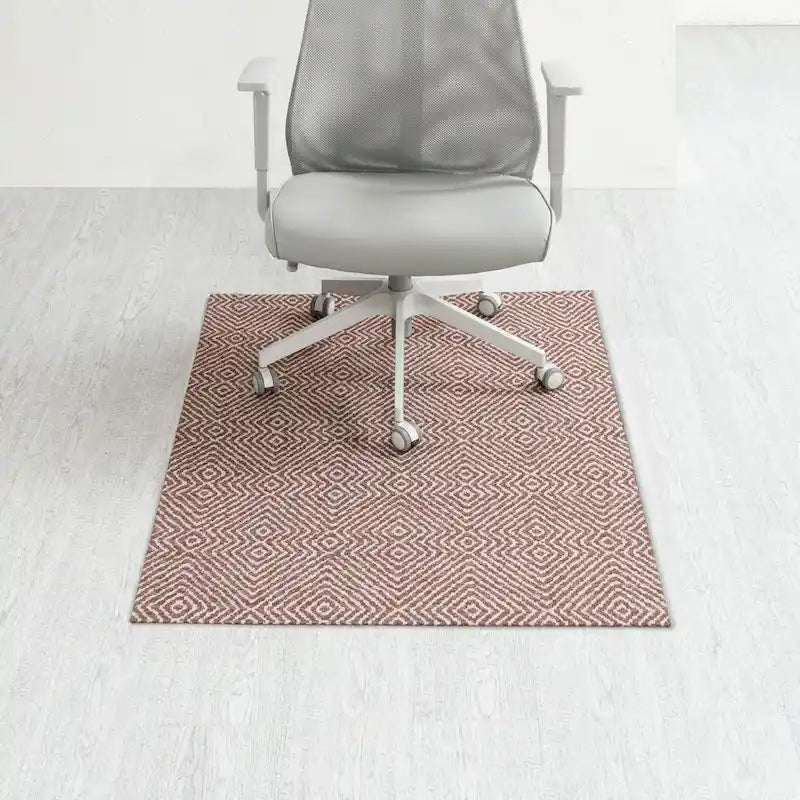 Tapis de chaise 36 x 48 avec surface en tissu – 1/4 po d'épaisseur