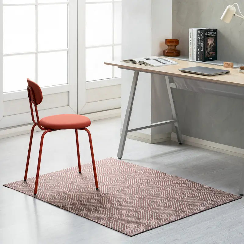 Tapis de chaise 36 x 48 avec surface en tissu – 1/4 po d'épaisseur